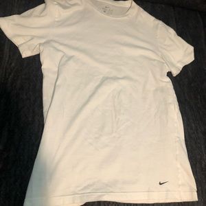 Nike White cotton tee size XS. Like new